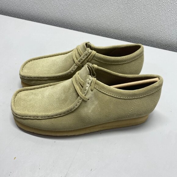 NEW CLARKS Originals Wallabee Chukka Boots – Men’s Size 9 – Maple Suede - Picture 6 of 12